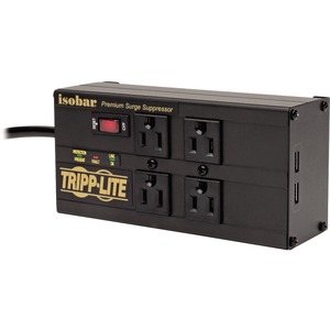 Tripp+Lite+Isobar+IBAR4ULTRAUSBB+4-Outlet+Surge+Suppressor+Protector