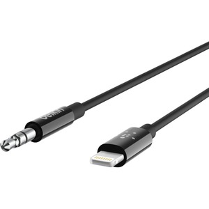 Belkin+3.5+mm+Audio+Cable+With+Lightning+Connector+AV10172BT03BLK