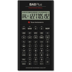 Texas Instruments BAIIPlus Professional Calculator