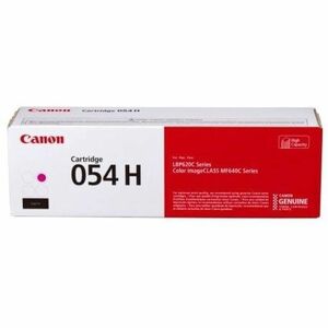 Canon 054H Original High Yield Laser Toner Cartridge Magenta 1 Pack