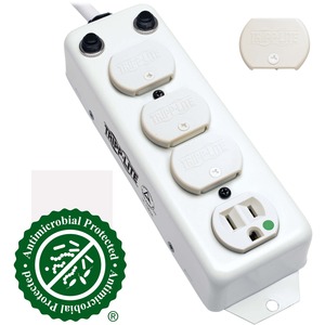 Tripp+Lite+Power+Strip+Medical+120V+4+Outlet+UL1363A+15ft+Right+Angle+Cord