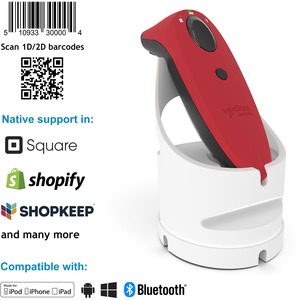 Socket+Mobile+SocketScan+S740+Universal+Barcode+Scanner+Red+%26+White+Dock+CX35282130