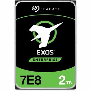 Seagate Exos ST2000NM000A 2 TB Hard Drive Internal SATA SATA/600 7200rpm Hot Pluggable 256-bit Encryption Standard 512n Format
