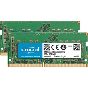 Crucial+32GB+2x16GB+DDR4+2666MHz+260pin+SoDIMM+Memory+Kit+CT2K16G4S266M