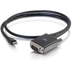 C2G+3ft+Mini+DisplayPort+to+VGA+Adapter+Cable+Black+54676