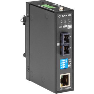 Black Box LMC280 Series Fast Ethernet Industrial Media Converter Single-Mode SC LMC282A Black+Box+LMC280+Series+Fast+Ethernet+Industrial+Media+Converter+Single-Mode+SC+LMC282A