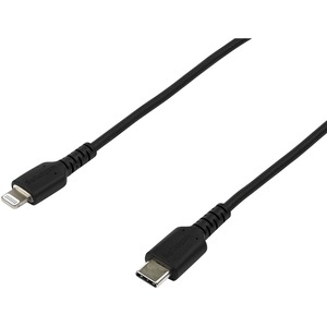 StarTech 6.6ft USB 2.0 to Heavy Duty Fast Charging Cable Black