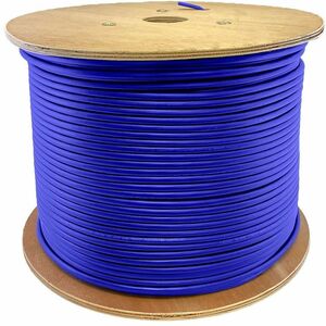 AddOn 1000ft Non-Terminated Blue CAT5E Riser Solid Bulk Cable CAT 5E ADDCAT5E1KRBE