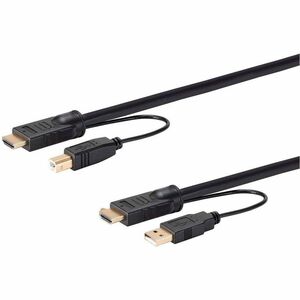 Monoprice Switch Series HDMI USB Combo Cable for KVM Switches 6ft