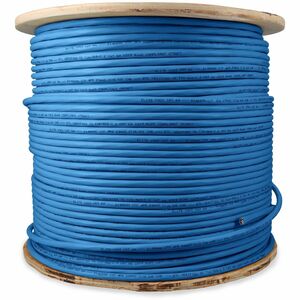 AddOn 1000ft Non-Terminated Blue CAT6A PVC Solid Bulk Cable CAT 6A ADDCAT6ABULK1KBE