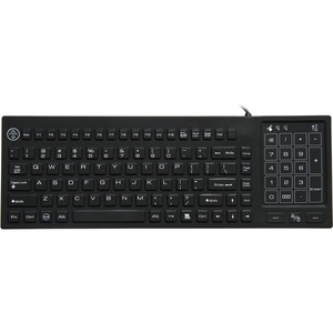DSI WATERPROOF IP68 KEYBOARD WITH TRACK PAD/NUMBER PAD LED BACKLIT