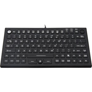 DSI WATERPROOF IP68 SILICONE COMPACT KEYBOARD W/ MOUSE POINTER BACKLIT