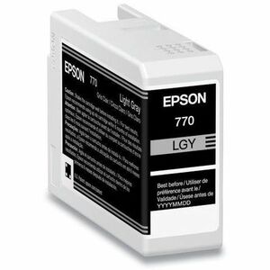 Epson UltraChrome Pro 770 Original Inkjet Ink Cartridge Light Gray Pack T770920