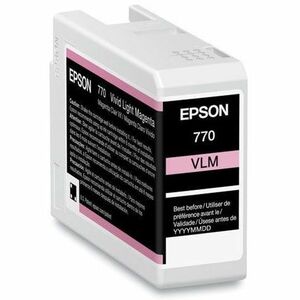 Epson+UltraChrome+PRO+770+Inkjet+Ink+Cartridge+Vivid+Light+Magenta+Pack+T770620