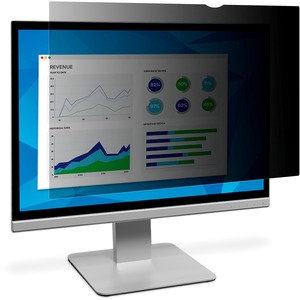 3M Privacy Filter For 23.8" 16:9 Full Screen Monitor Glossy Matte Black