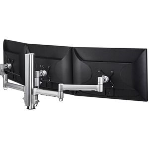 Atdec triple monitor arm desk mount up to 24in VESA 75x75 100x100 AWMS313714FS