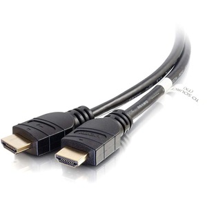 C2G 41413 25ft 4K Active High Speed HDMI Cable, in-Wall CL3-Rated, Black