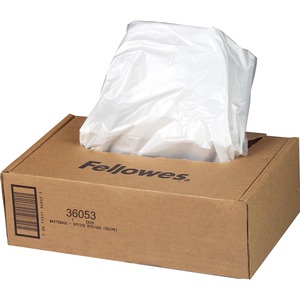 Powershred Shredder Bags f/Models SB-95C, DM17C, Clear, 100 Bags & Ties/Carton  MPN:36053