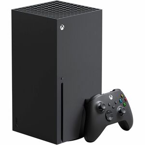 Microsoft+Xbox+Series+X+Gaming+Console+Game+Pad+Supported+Wireless+Black+AMD+Custom+RDNA+2+2160p+Linear+PCM+Dolby+Digital+Dolby+TrueHD+with+Atmos+DTS+5.1+Ultra+HD+Blu-ray+Player+1+TB+HDD+Gigabit+Ethernet+Wireless+LAN+HDMI+USB+RRT00001