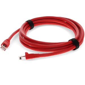 AddOn+3ft+RJ-45+Male+to+RJ-45+Male+Straight+Red+Cat6A+UTP+PVC+Copper+Patch+Cable+ADD3FCAT6ARD