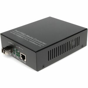 AddOn 10/100/1000Base-TXRJ-45 to 1000Base-SXLC MMF 850nm 550m POE Mini Media Converter