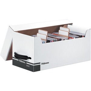 Fellowes Bankers Box Corrugated Disk/CD Stor Boxes