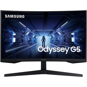 Samsung Odyssey G5 C34G55TWWN 34" Class UW-QHD Curved Screen Gaming LCD Monitor 21:9 Black