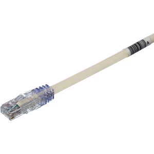 Panduit Cat 6A 24 AWG UTP Copper Patch Cord 1 ft White