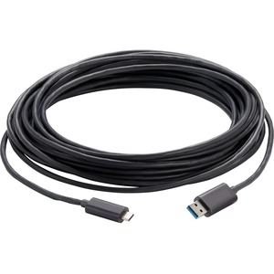 Vaddio+49+ft+USB+3.2+Active+Optical+Cable+Type+C+to+Type+A+Black+4401007015