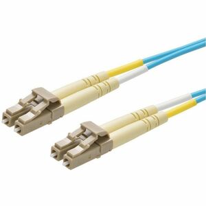 Monoprice+Multi-Mode+OM4+Fiber+Optic+Cable+LC-LC+UL+2mm+50%2f125+OFNR+Duplex+Aqua+2m