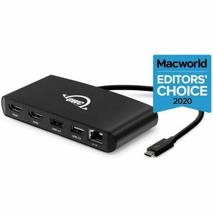 OWC 5-Port Thunderbolt mini Dock With Dual 4K HDMI Dual USB + Gigabit Ethernet OWC+5-Port+Thunderbolt+mini+Dock+With+Dual+4K+HDMI+Dual+USB+%2b+Gigabit+Ethernet