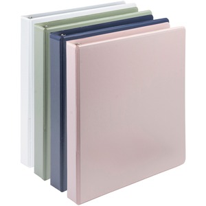 Samsill Plant-Based Durable 3 Ring Binders 4-Pack MP46939