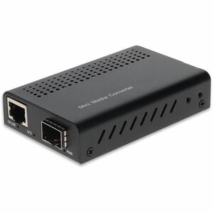 AddOn 100M/1G/2.5G/5G/10GBase-NRJ-45 to Open SFP+ Port Media Converter
