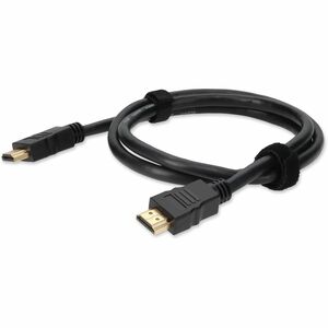 AddOn 1m HDMI 1.4 Male to Male Black Cable For Resolution Up to 4096x2160 DCI 4K