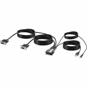 Belkin Dual VGA Video Host Cable to Modular KVM Host Port 6 Feet F1DN2MODHCV06
