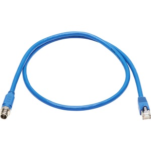 Tripp+Lite+1m+M12+X-Code+M%2fRJ45+F%2fUTP+PoE+Ethernet+Cable+Blue+NM126A201MBL