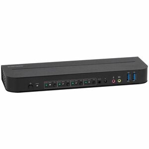 Monoprice Blackbird 4K60 4x1 KVM Switch with DisplayPort 1.4 and USB 3.0 Supports HDR HDCP 2.2 YCbCr 4:4:4