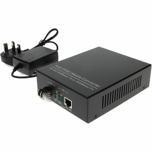 AddOn 10/100/1000Base-TXRJ-45 to 1000Base-SXLC MMF 850nm 550m POE Mini Media Converter
