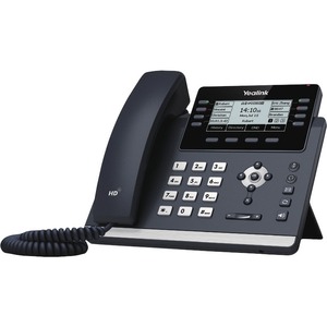 Yealink T43U IP Phone Corded Corded Wall Mountable Classic Gray Yealink+T43U+IP+Phone+Corded+Corded+Wall+Mountable+Classic+Gray