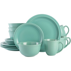 Gibson Siam 16 Piece Dinnerware Set Green 12726416