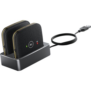 Yealink+Wireless+Desktop+Microphone+Pair+with+Charging+Base+CPW65-DECT-DUO