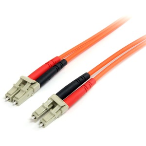 StarTech+5m+Multimode+Duplex+62.5%2f125+LSZH+Fiber+Optic+Cable+-+LC%2fLC