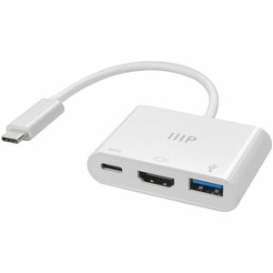 Monoprice 3-in-1 USB-C to 4K HDMI Multiport Adapter