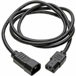 Tripp+Lite+6ft+Computer+Power+Extension+Cord+(IEC-320-C14+to+IEC-320-C13)