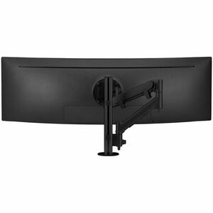 Atdec Desk Mount for Monitor Display Curved Screen Display All-in-One Computer Flat Panel Display Black Landscape/Portrait