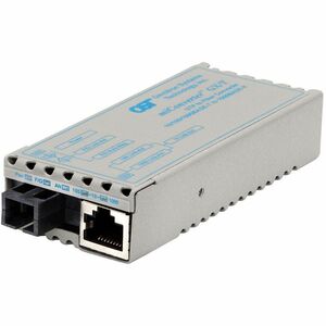 Omnitron Systems 10/100/1000BASE-T to 1000BASE-X Ethernet Media Converter 123121W