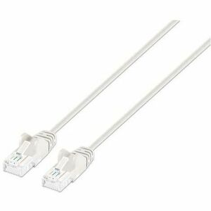 Intellinet Cat6a U/UTP Slim Network Patch Cable 5 ft. White