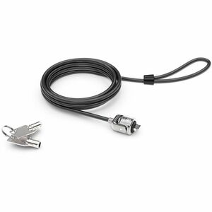 Compulocks T-bar Security Keyed Alike Cable Lock Black