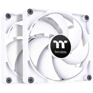 Thermaltake CT120 PC Cooling Fan White 2-Fan Pack CL-F151-PL12WT-A