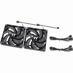 Thermaltake+CT140+PC+Cooling+Fan+2-Fan+Pack+CL-F148-PL14BL-A